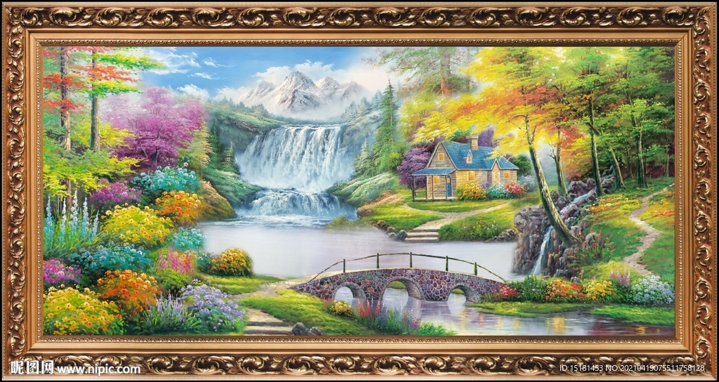 油画