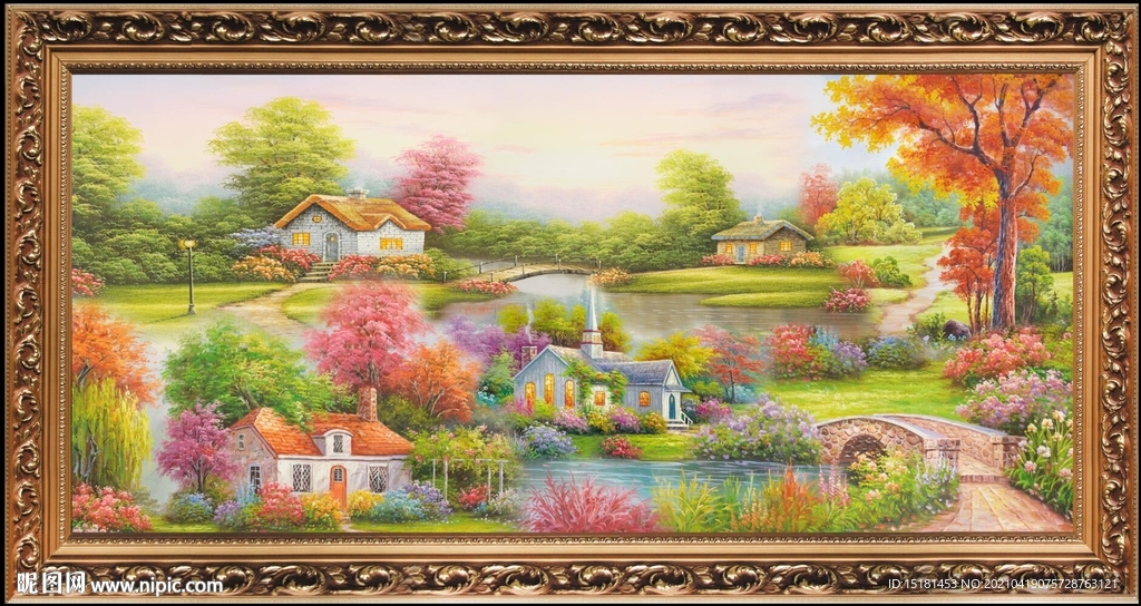 油画