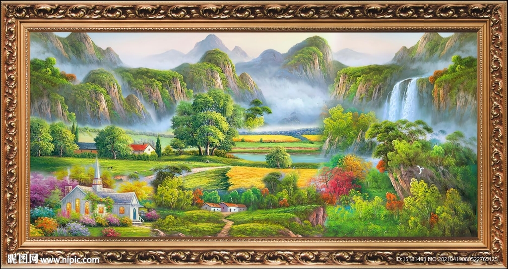 油画作品 