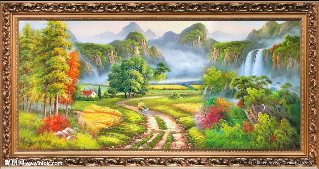 油画