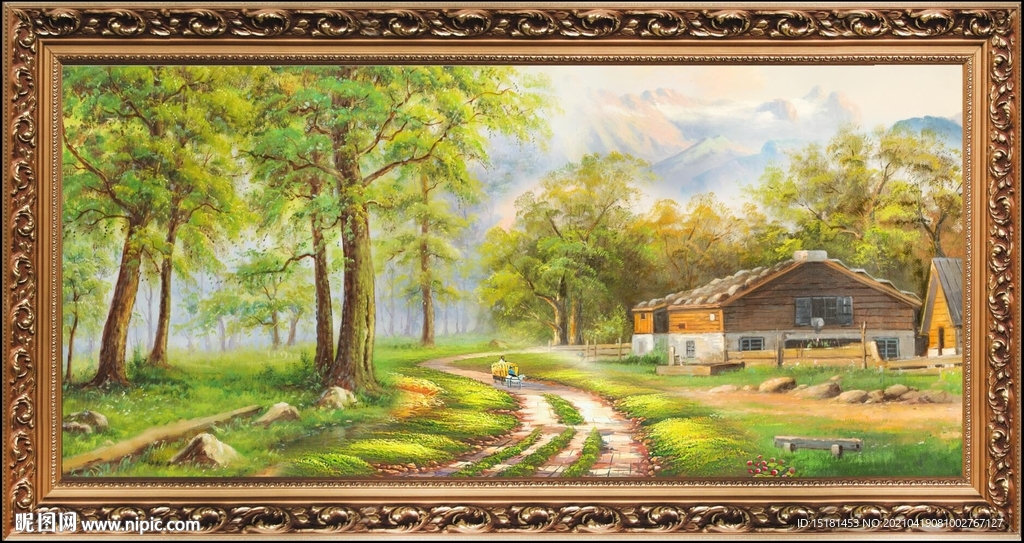油画