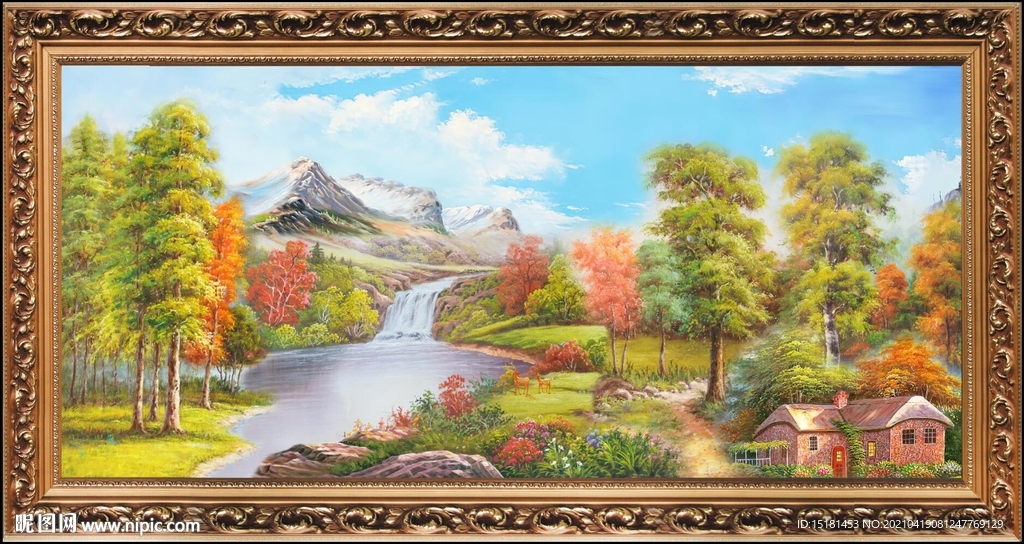 油画