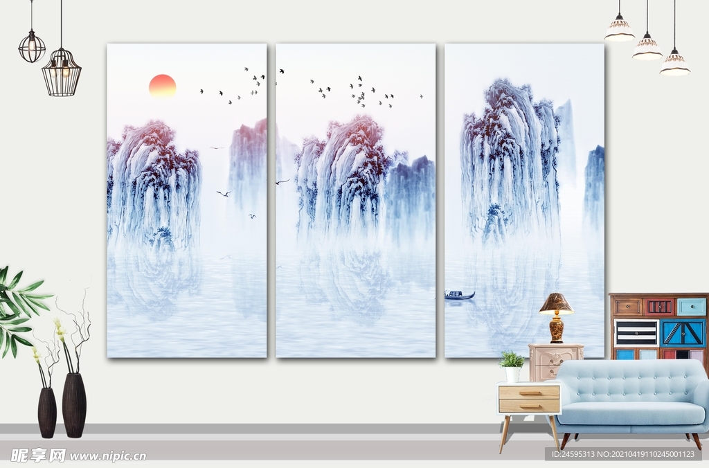 山水画