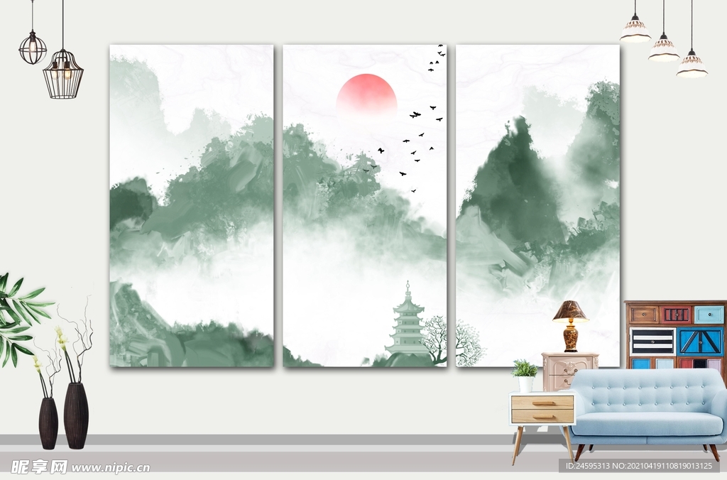 山水画