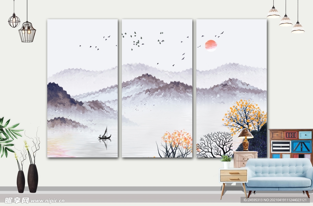 山水画