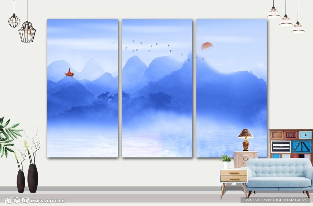 山水画