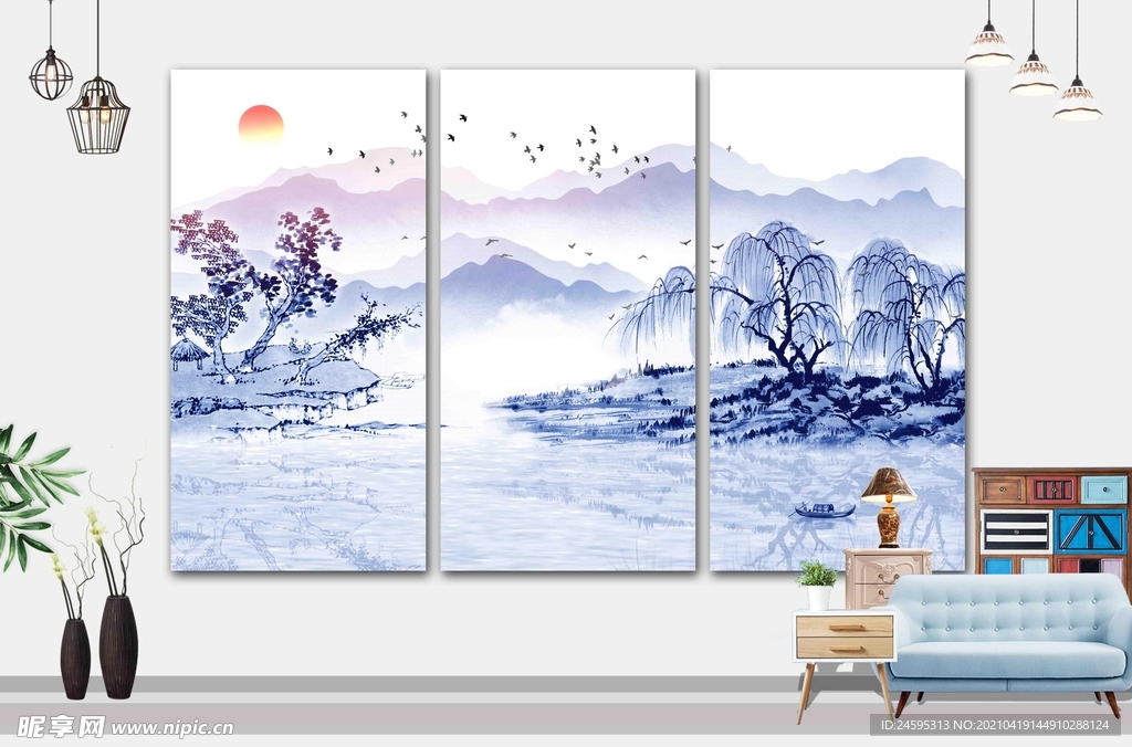 山水画