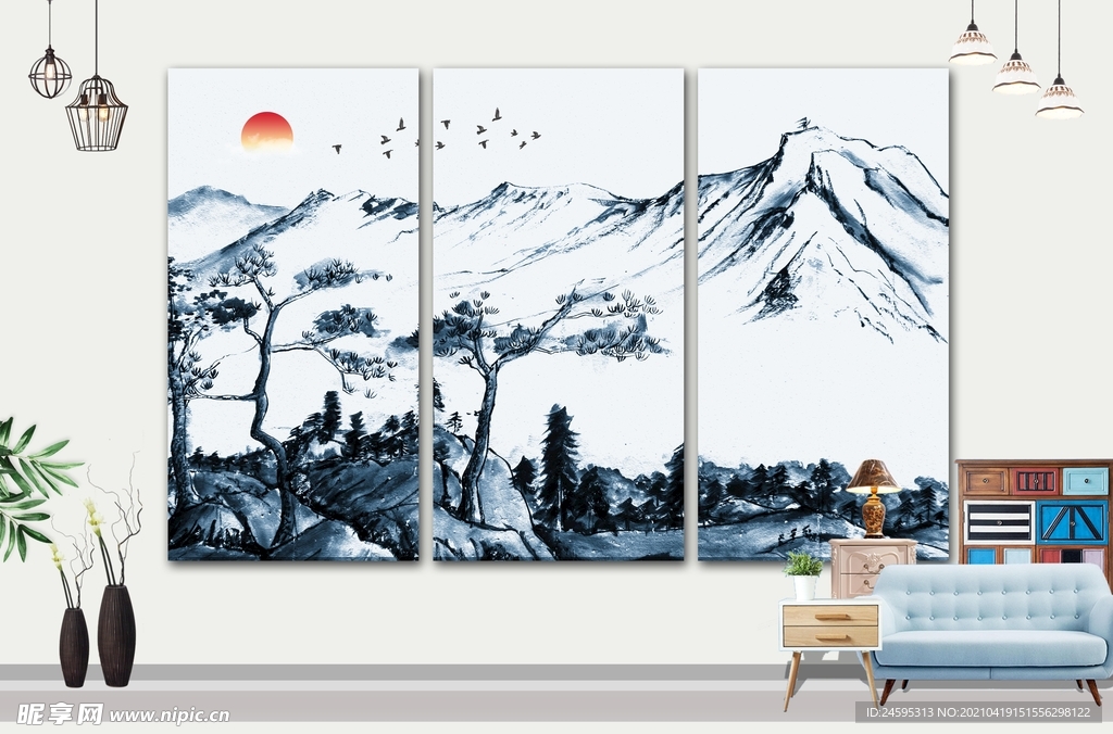山水画