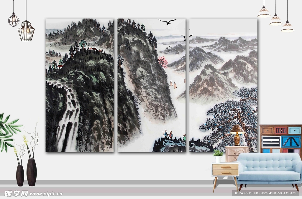 山水画