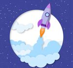 创意动感升空火