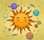 太阳系八大行星