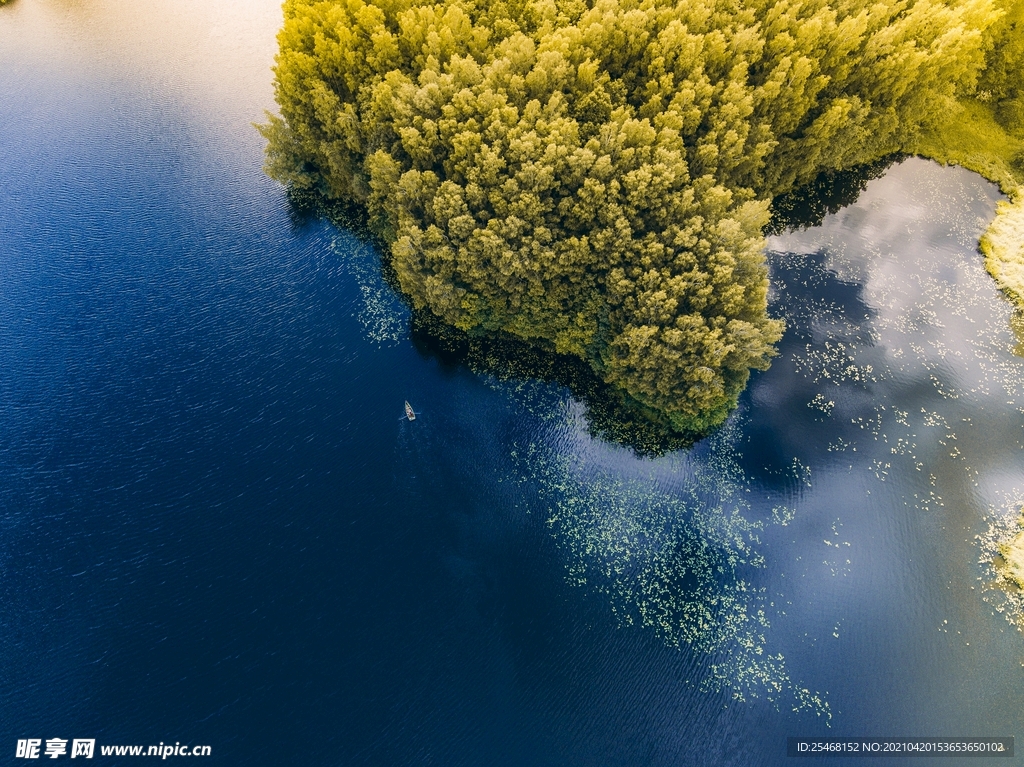 湖景