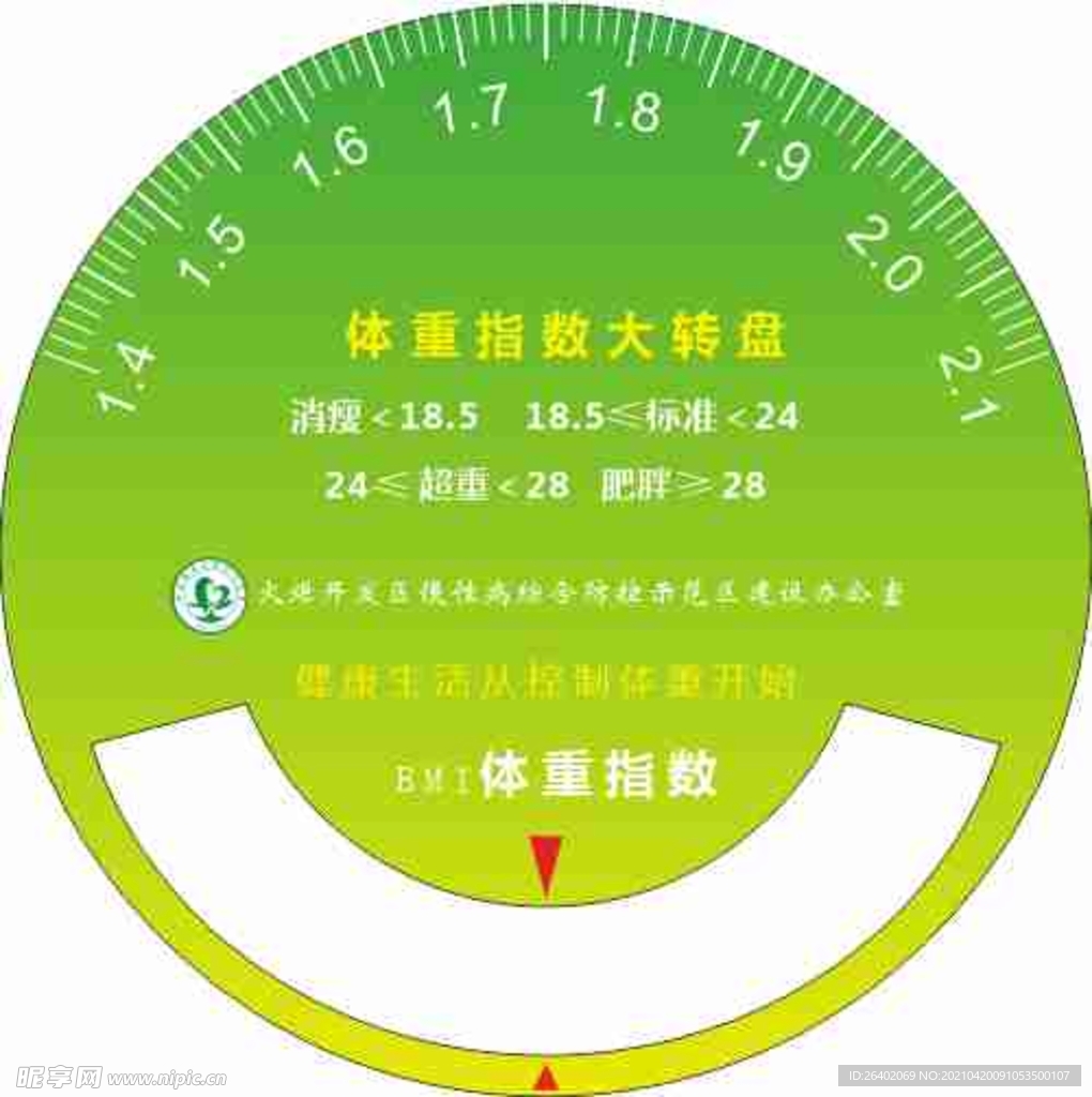 体重转盘