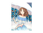 动漫打伞美女手绘插画设计