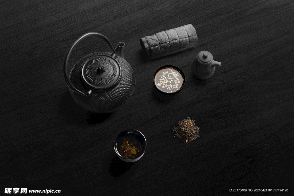 高档茶叶包装盒样机贴图