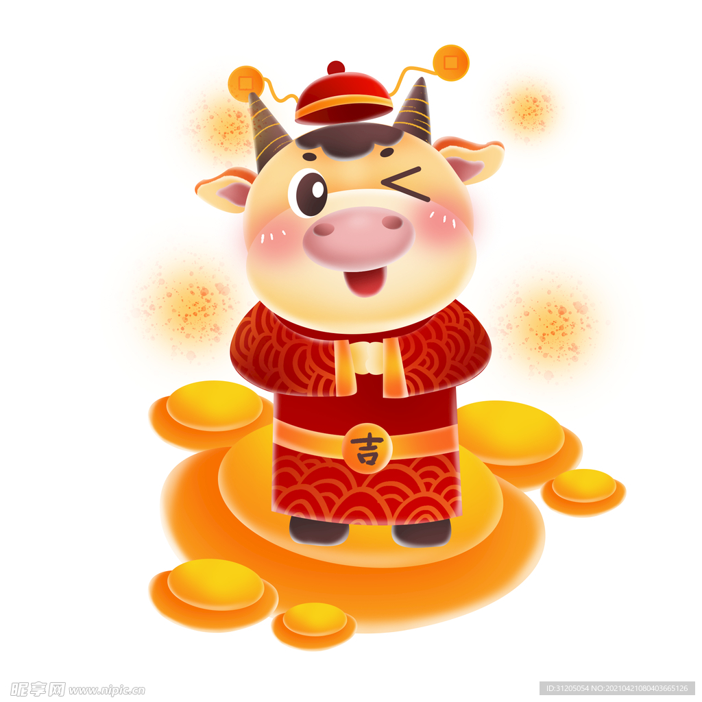 牛年卡通