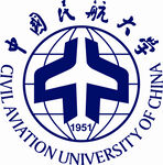 中国民航大学 logo