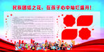 民族团结展板