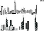 城市剪影图
