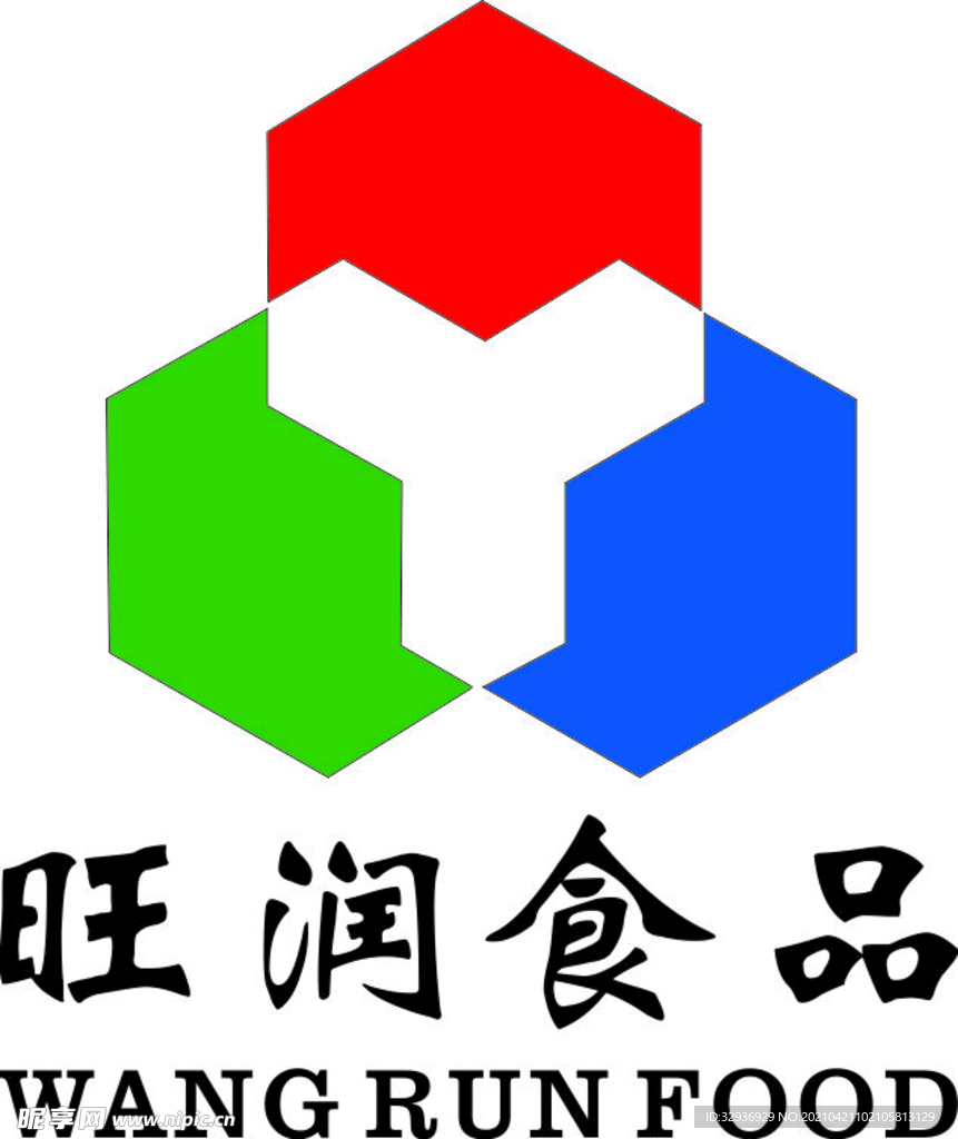 旺润食品logo