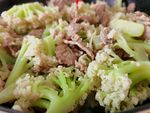 花菜炒肉片