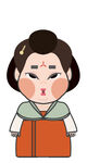 卡通古代侍女唐宫夜宴