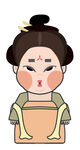 卡通古代侍女唐宫夜宴