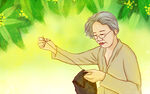 缝衣服的母亲