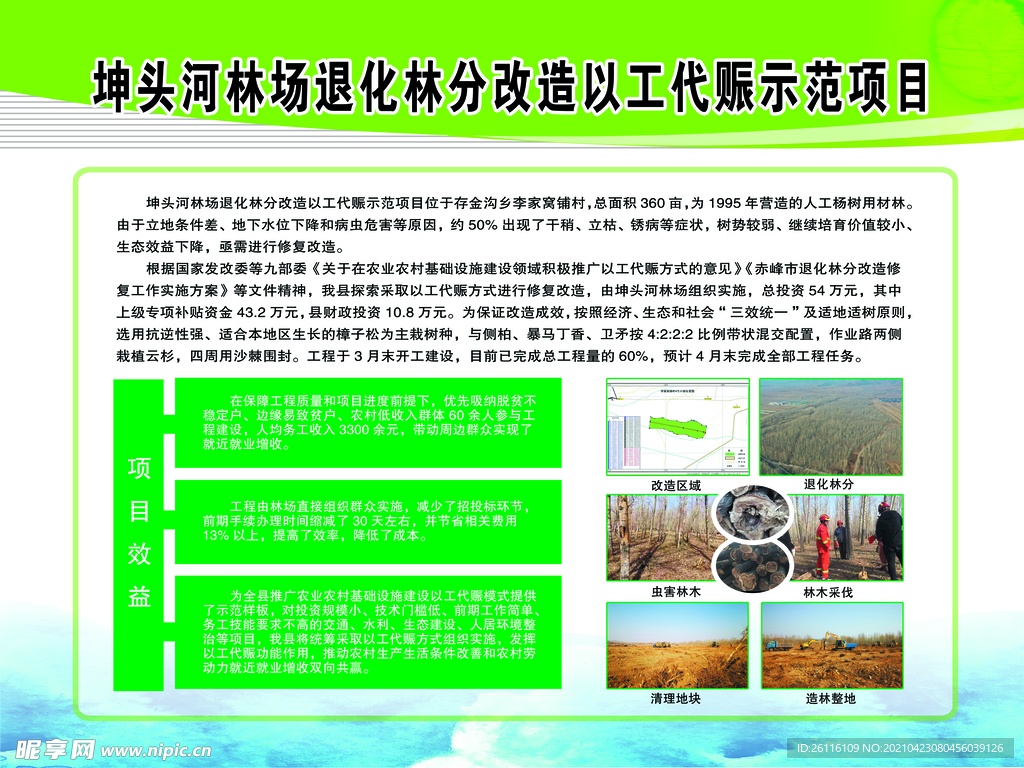 退化林改造