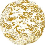 传统龙凤图案