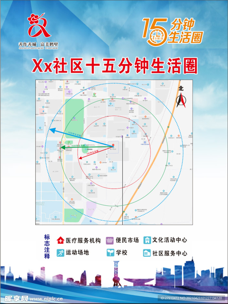 十五分钟生活圈