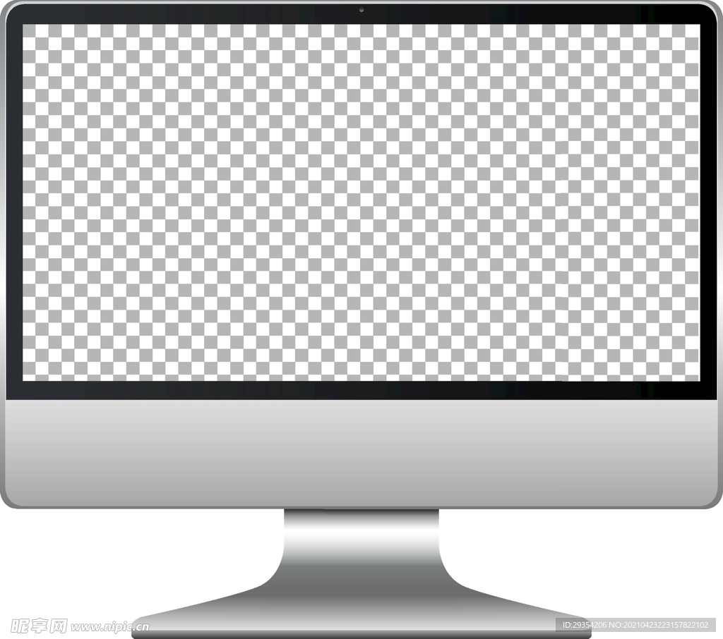 电脑显示器矢量图片