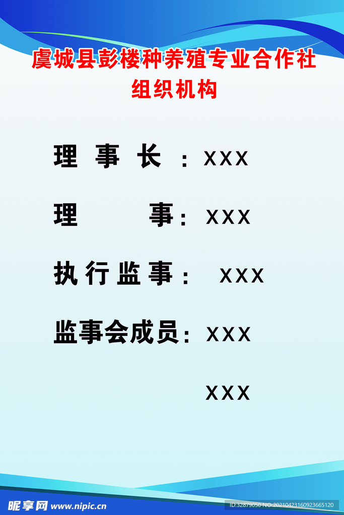 合作社组织结构图