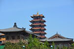  复古建筑高塔