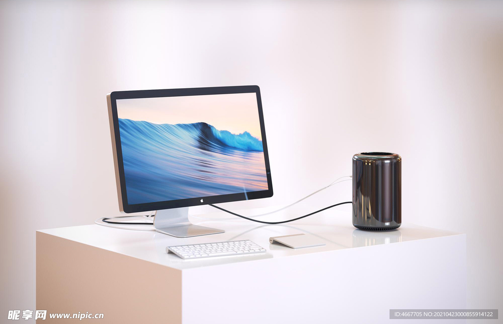 Mac_Pro_3D模型