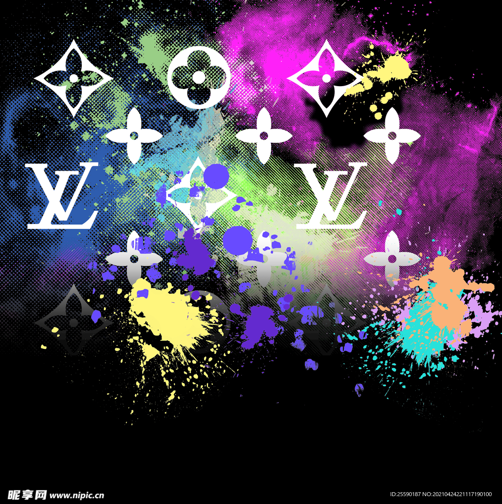 LV泼墨