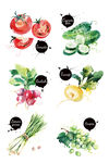 水果蔬菜图案