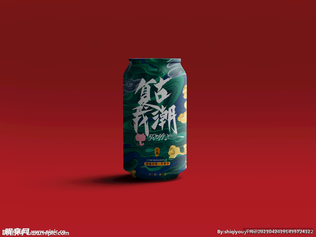易拉罐样机