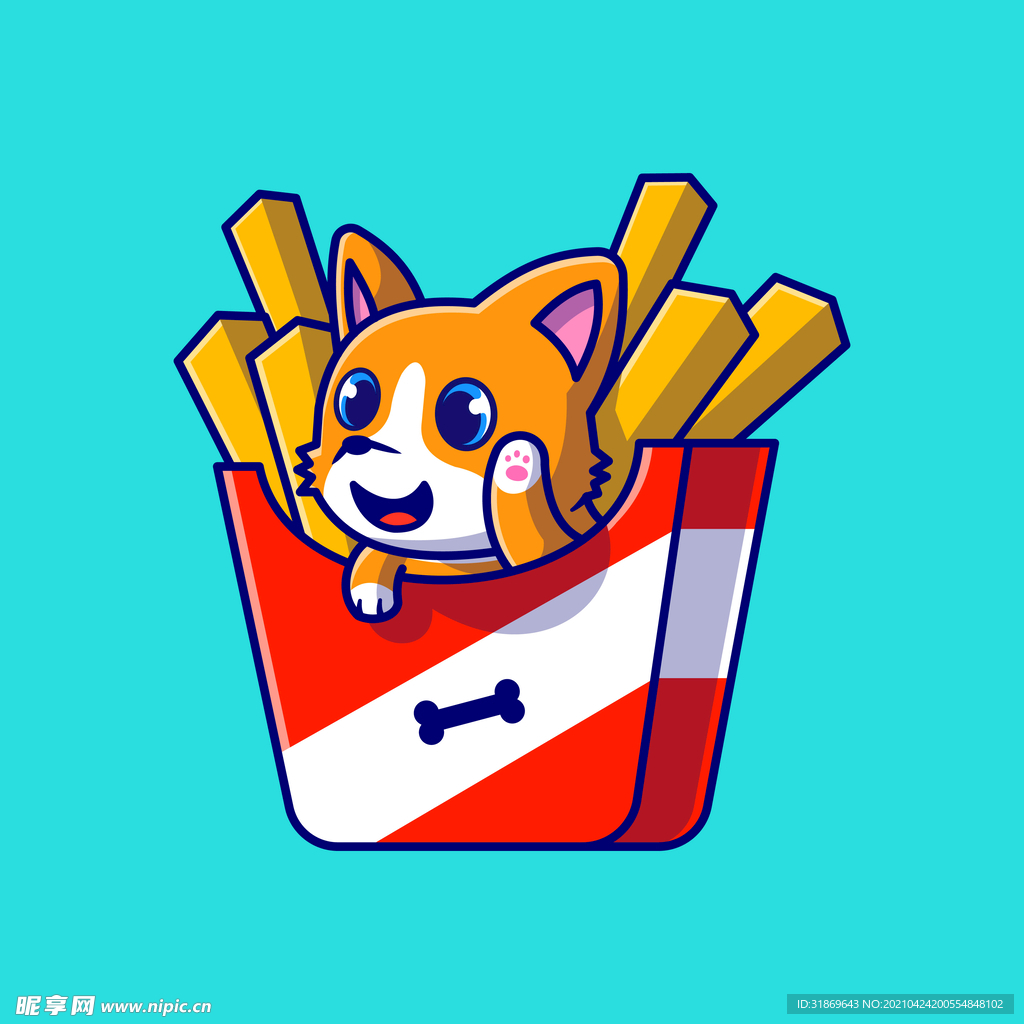 卡通动物           