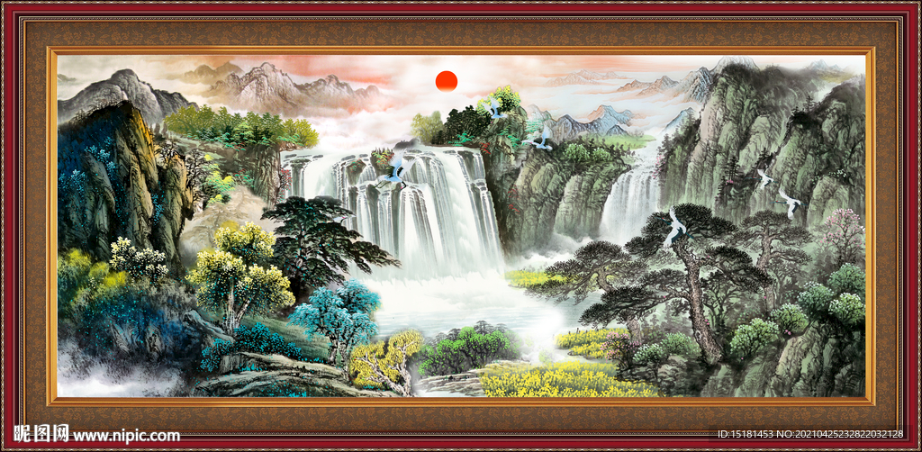 山水装饰画