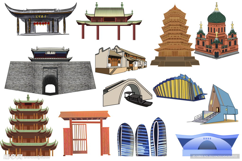 建筑 中国风