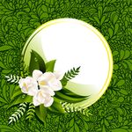 绿色底纹背景