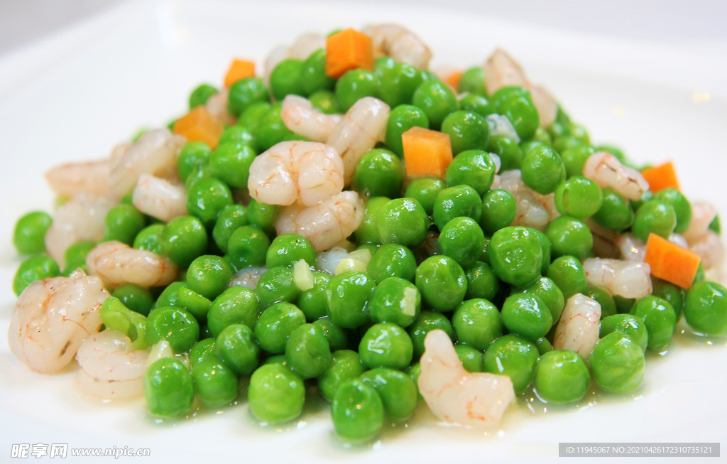 青豆虾仁