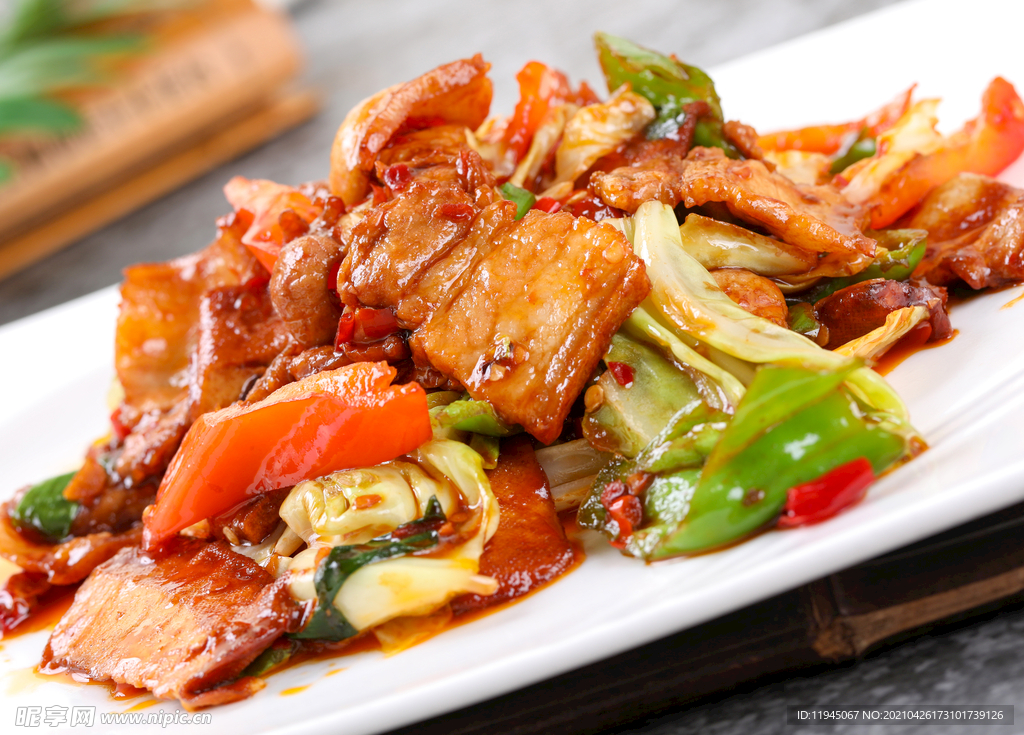 香干回锅肉