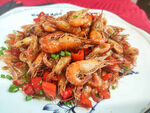小炒河虾