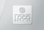 银色logo样机