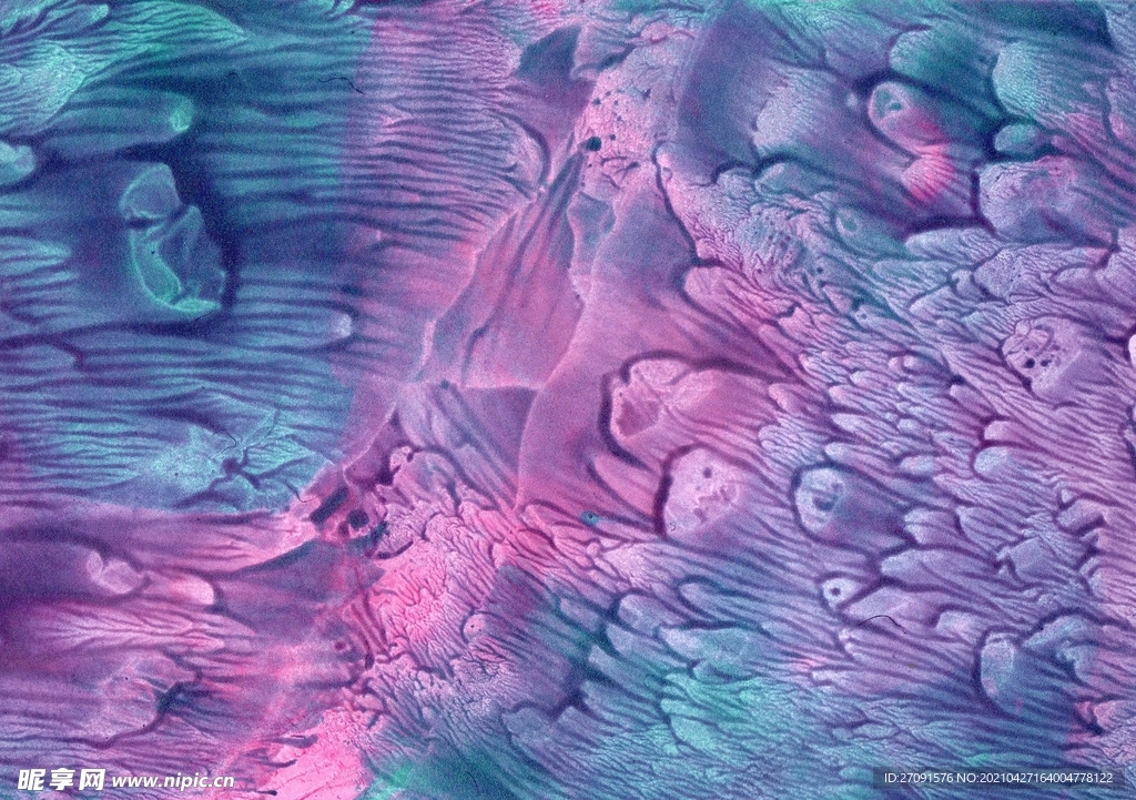紫色流体