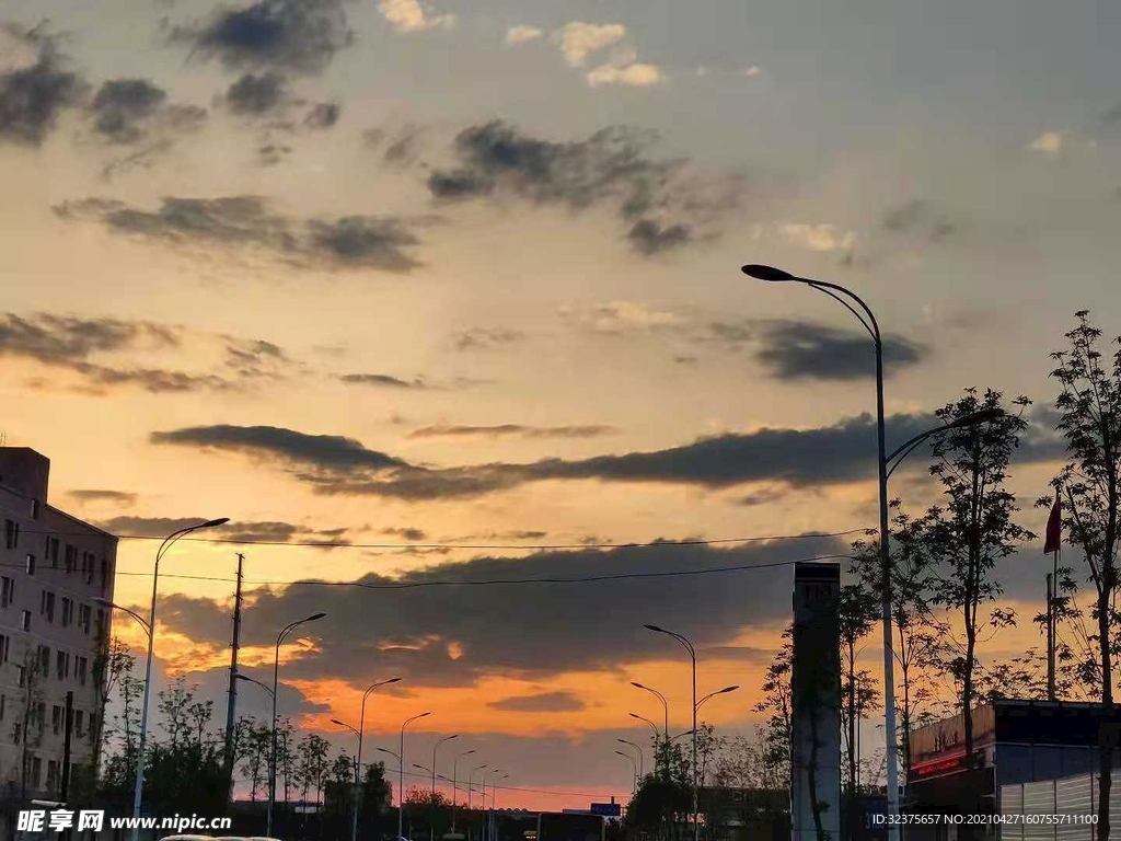 夕阳