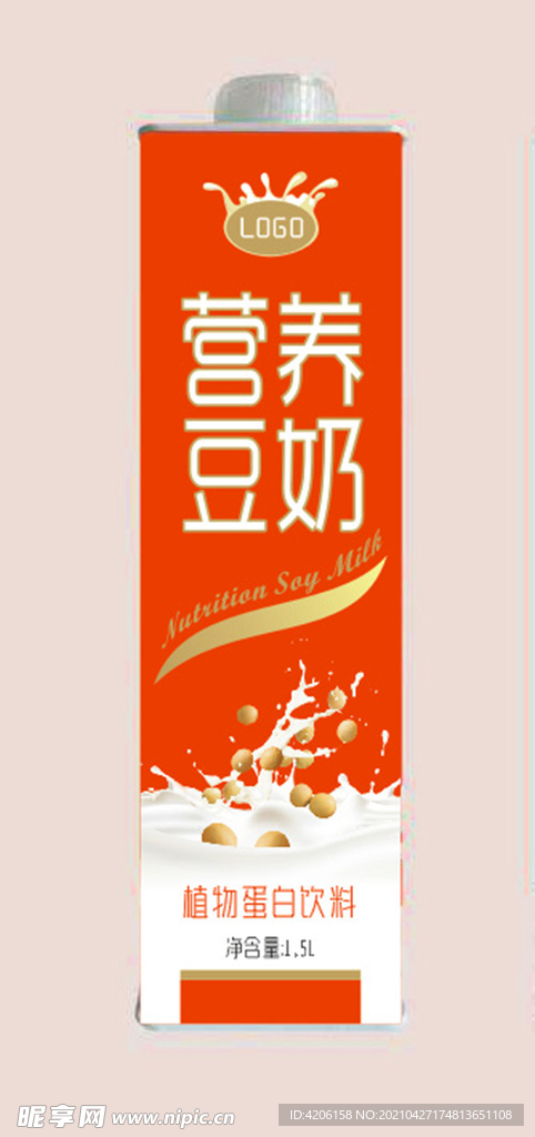 营养豆奶  