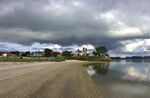 奥克兰海滨小镇风景